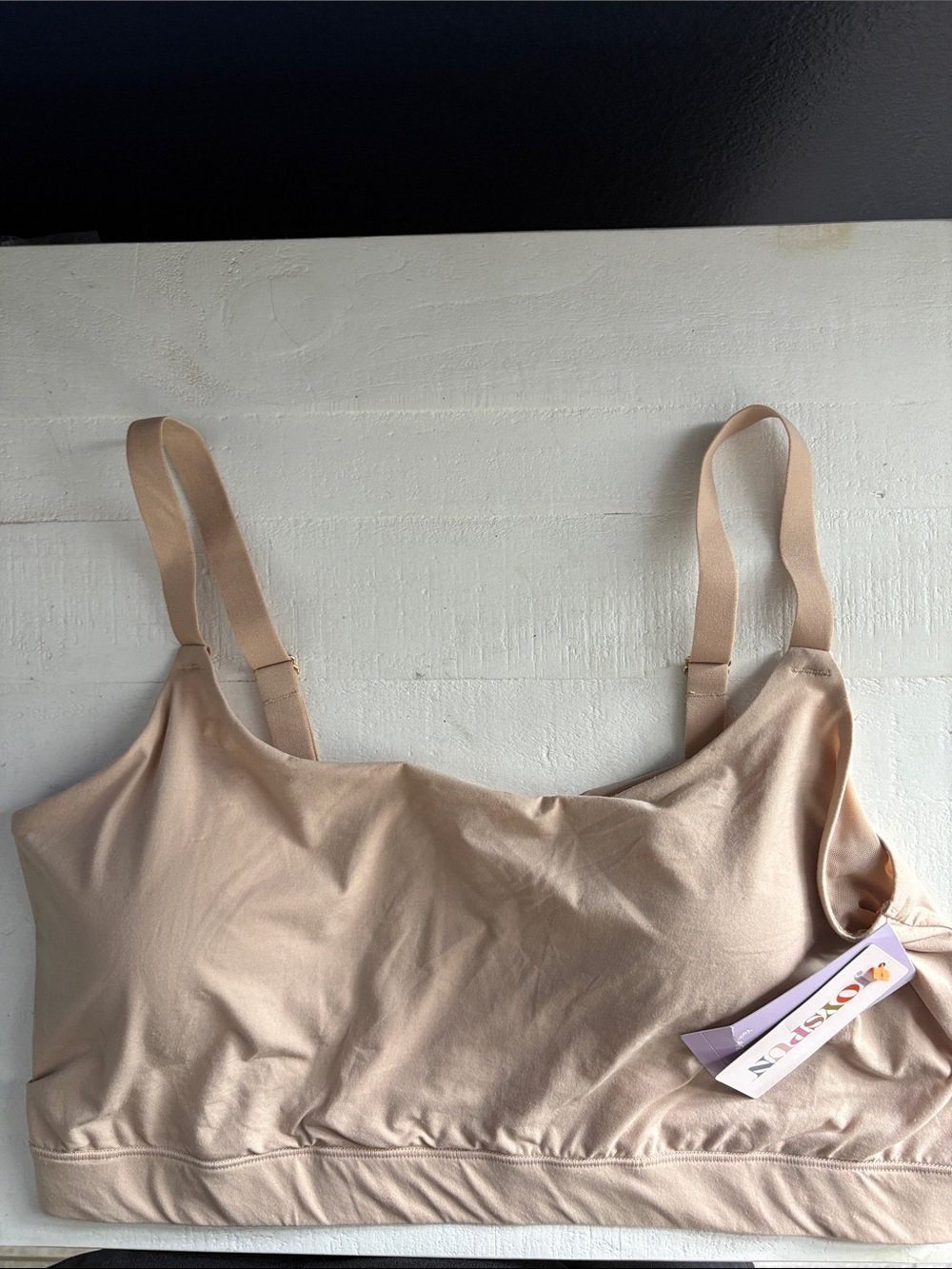 Joyspun Comfort Stretch Bralette in Nude